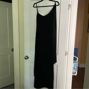 Vintage Courtisane France Designer Old Hollywood Glamour Elegant Dress Gown